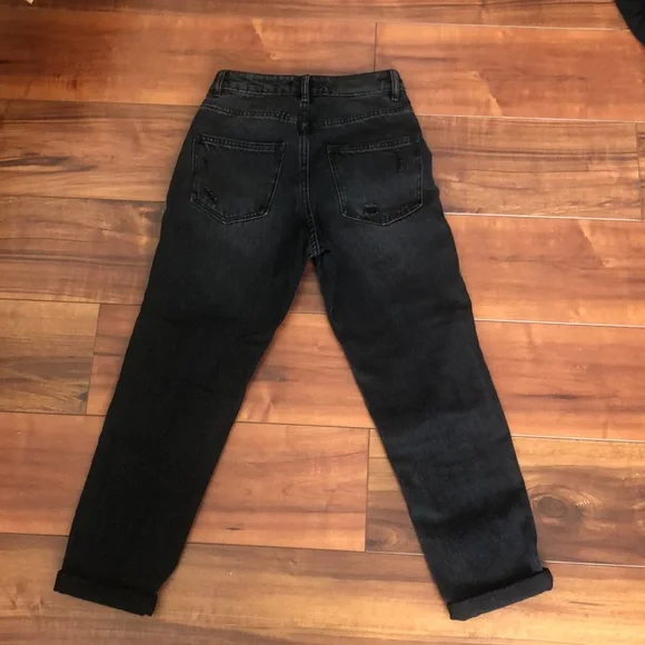 Black Denim Vero Moda lightly distressed Jean – W 24 L 28 - Picture 6 of 6